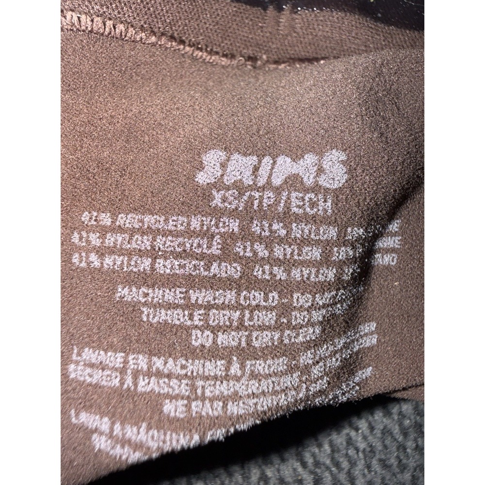 Skims Semi High Waisted Thong - Cocoa - NWOT - XS - Picture 4 of 4